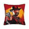 Arthur Morgan Pillowcase Soft Fabric Cushion Cover Decor  Throw Pillow Case Cover Chair Zippered 40*40cm