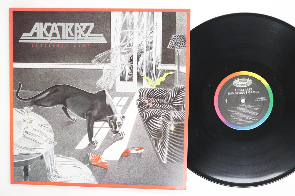 RecordCityJP LP Plaat ALCATRAZZ Dangerous Games ST12477 CAPITOL 1986 US Metal Gebruikt