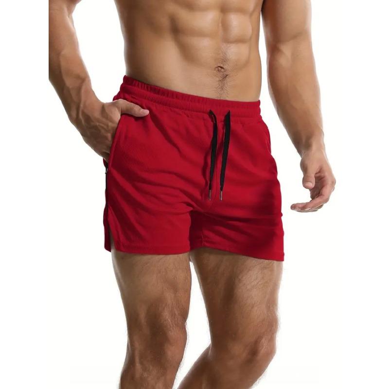 Sportovní šortky Pánské Fitness kalhoty Tenké Ležérní Běžecké Síťované Rychleschnoucí Prodyšné Tréninkové kalhoty