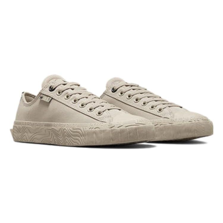 Converse Zapatillas Chuck Taylor All Star Versátiles Cómodas Duraderas Transpirables Amortiguadoras de Impactos de Caña Baja Lona Zapatillas Unisex Beige A06774C