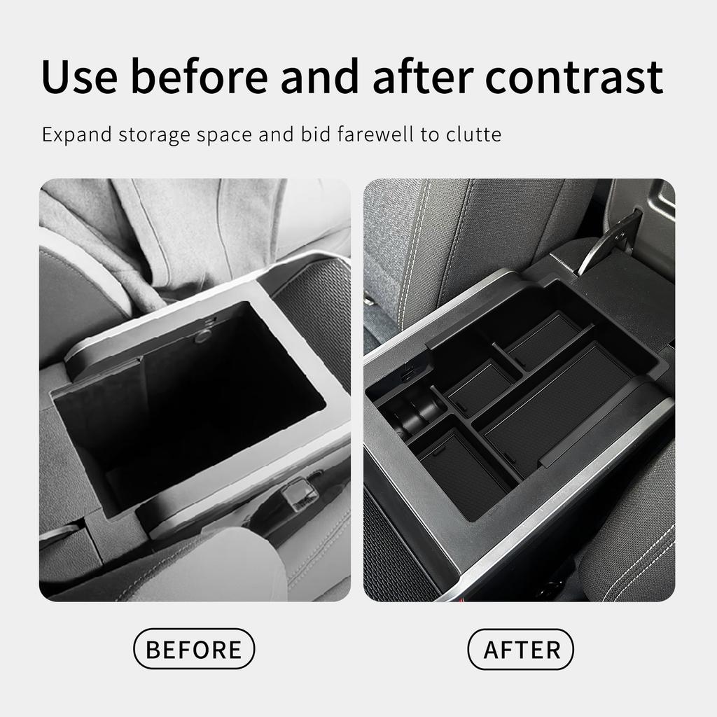 for GMC Terrain 2025 Car Storage Box Interior Accessories Center Console Armrest Storage Organizer Tidying Tray