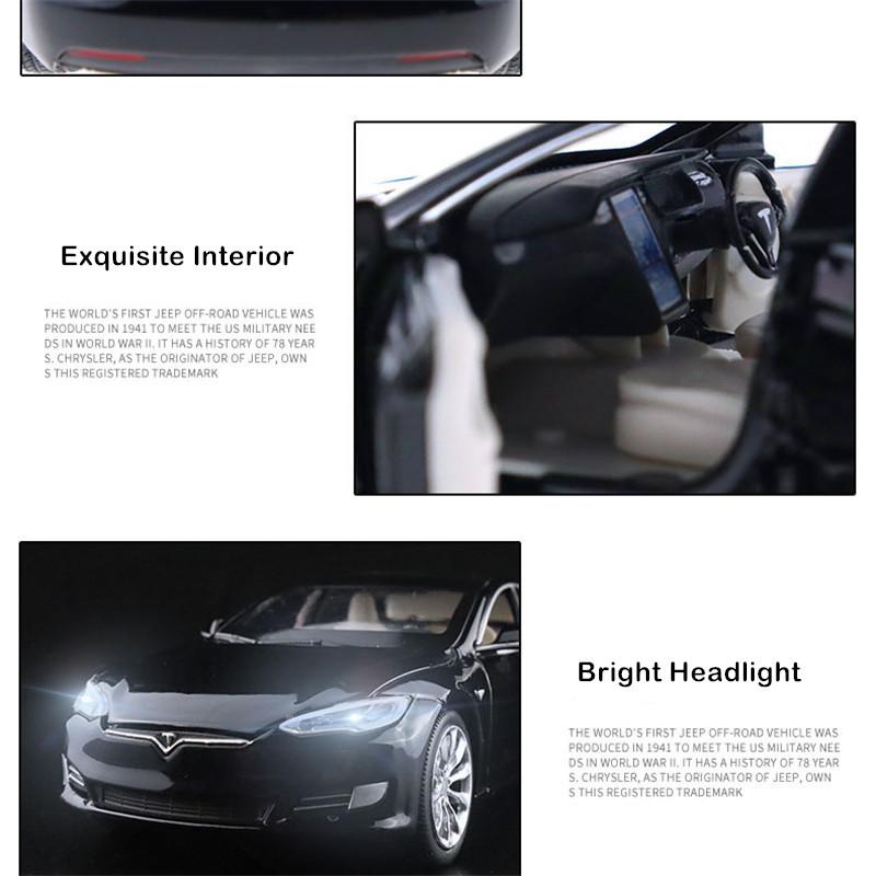 1/32 Tesla MODEL S Legering Auto Model Diecasts & Speelgoedvoertuigen Speelgoedauto's Gratis Verzending Kinderspeelgoed voor Kinderen Geschenken Jongens Speelgoed