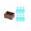 MOC City Series Building Blocks Figures Scene Creative Accessories Chains Mini Bricks Colored Wine Bottle Boxes Toy Gifts