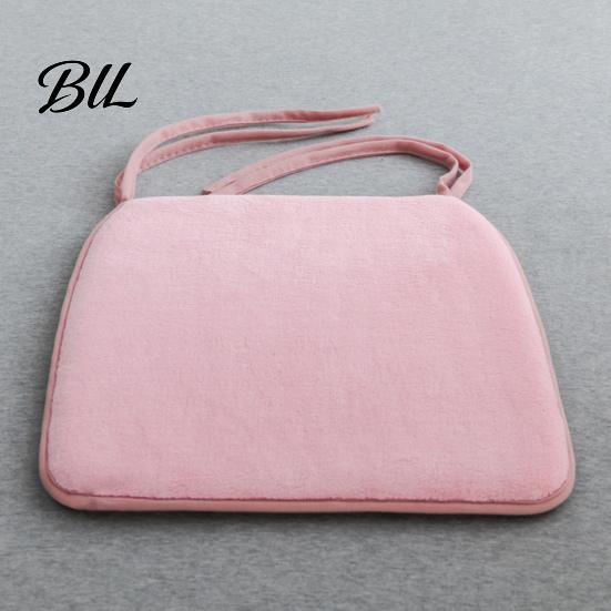Soft Fluffy Seat Cushion for Home Office Plush Chair with Ties, Cozy Non-slip Cushion, 15.75" Skin-friendly Warm Winter x Dining Comfortable Mat Desk