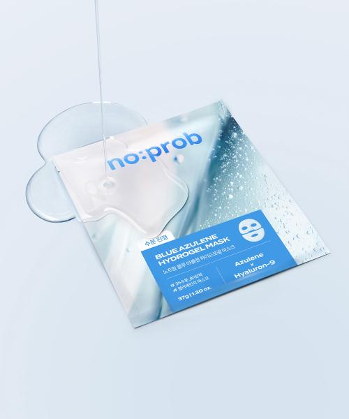 No Prob Hydrogel Mask Blue Azulene [5 Sheets]