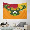 Colorful Deer Head Graphic Design Pattern Wall Hanging Tapestry Decorative Tapestry Home Decor for Bedroom and Living Room