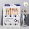 Sam's Soft Bristles Toothbrush with Wide Head - Adult Oral Cleaning, 6-Pack