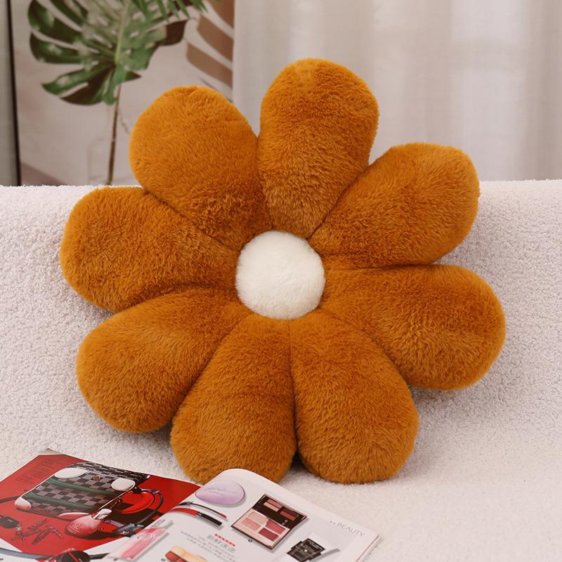 Flower Seat Cushion Six Colors Optional Plush Material Home Sofa Pillow Cushion Wind Hug