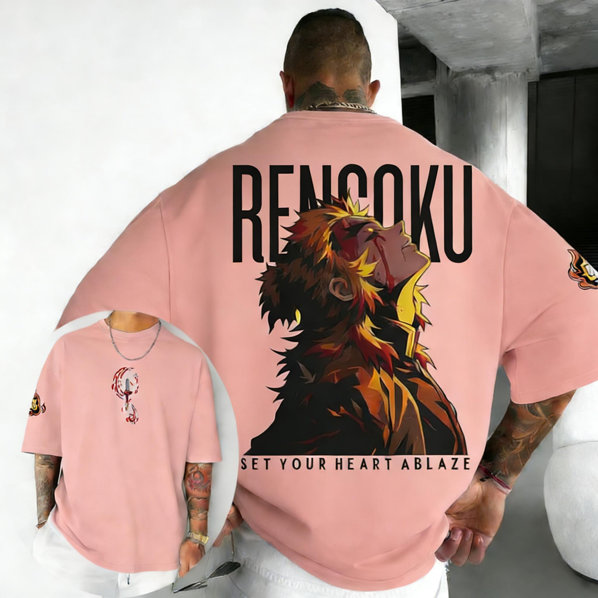 

Demon Slayer Blade Komatsu Mens Tshirt SpringSummer Season Y2K Style Mens and Womens Streetwear 4XL