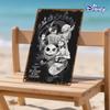 1 Stück Disney Tim Burton's Nightmare Before Christmas Metallblechschild - Jack Skellington Vintage Gothic Dekor - Halloween & Weihnachten