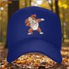 Dabbing Bulldog Dog Baseball Cap Cute Animal Print Adjustable Outdoor Sports Hat