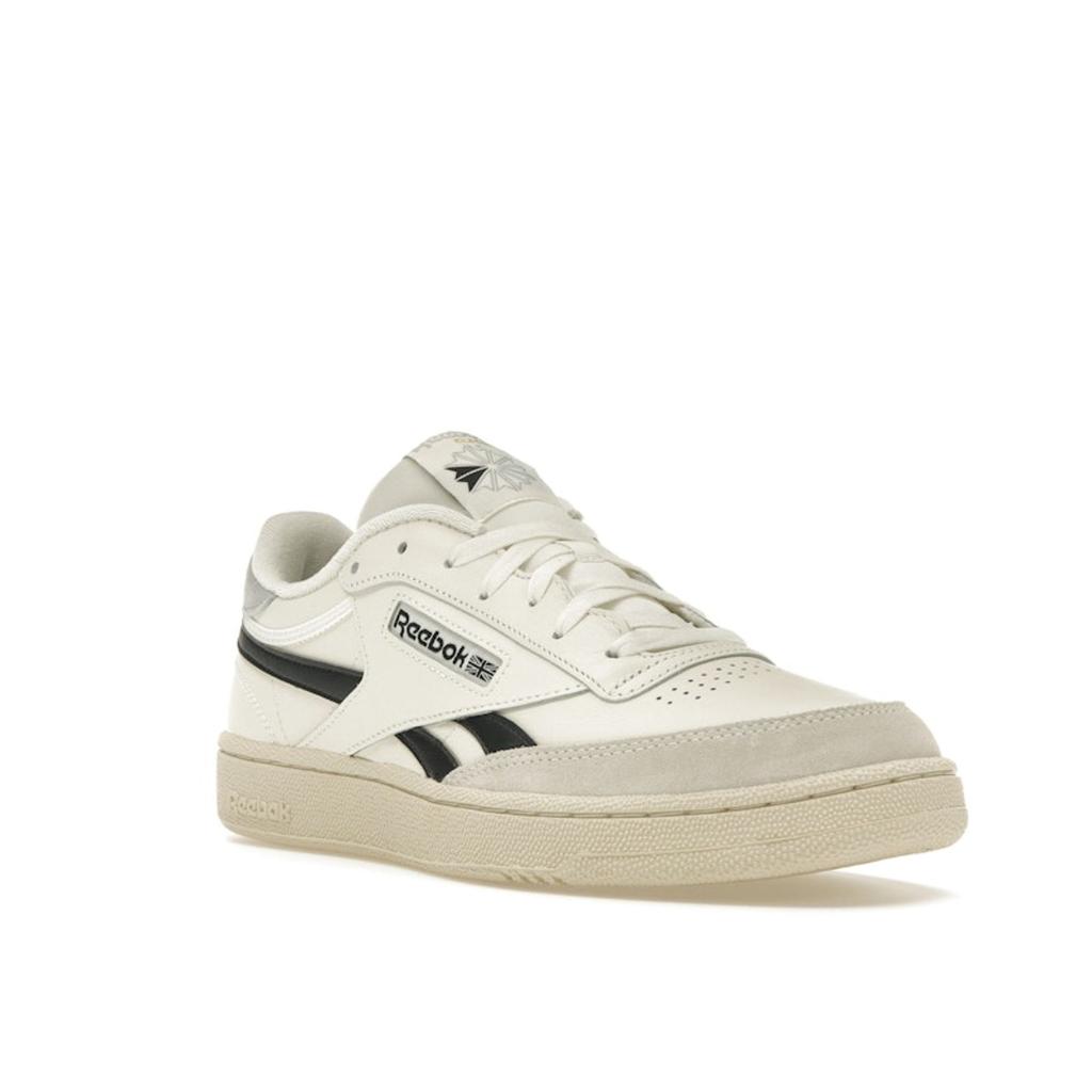 Reebok Club C Revenge Chalk Black Unisex Sneakers Cream Core-Black Pure-Grey-3 GY9646
