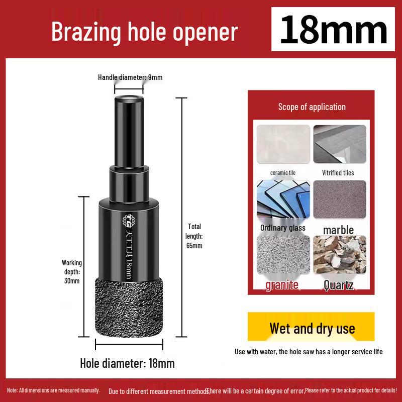 Tiangong Glas- och kakelborr för marmor- och keramiska ytor