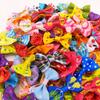10/20/50Pcs Dog Grooming Hair Bows Dog Bows Mix Colours Small Dog Accessories Dog Hair Rubber Bands Pet Headwear dropshipping