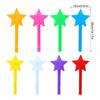 Concert LED Glowing Sticks,Flashing Star Glow-Stick Music Festival Celebrations Ambient Lighting Atmosphere Light Raves Party
