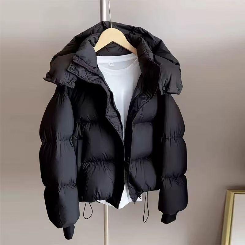 women's short thickened cotton-padded clothes, bread clothes, jackets, loose winter cotton-padded jackets, and thickened winter jackets.