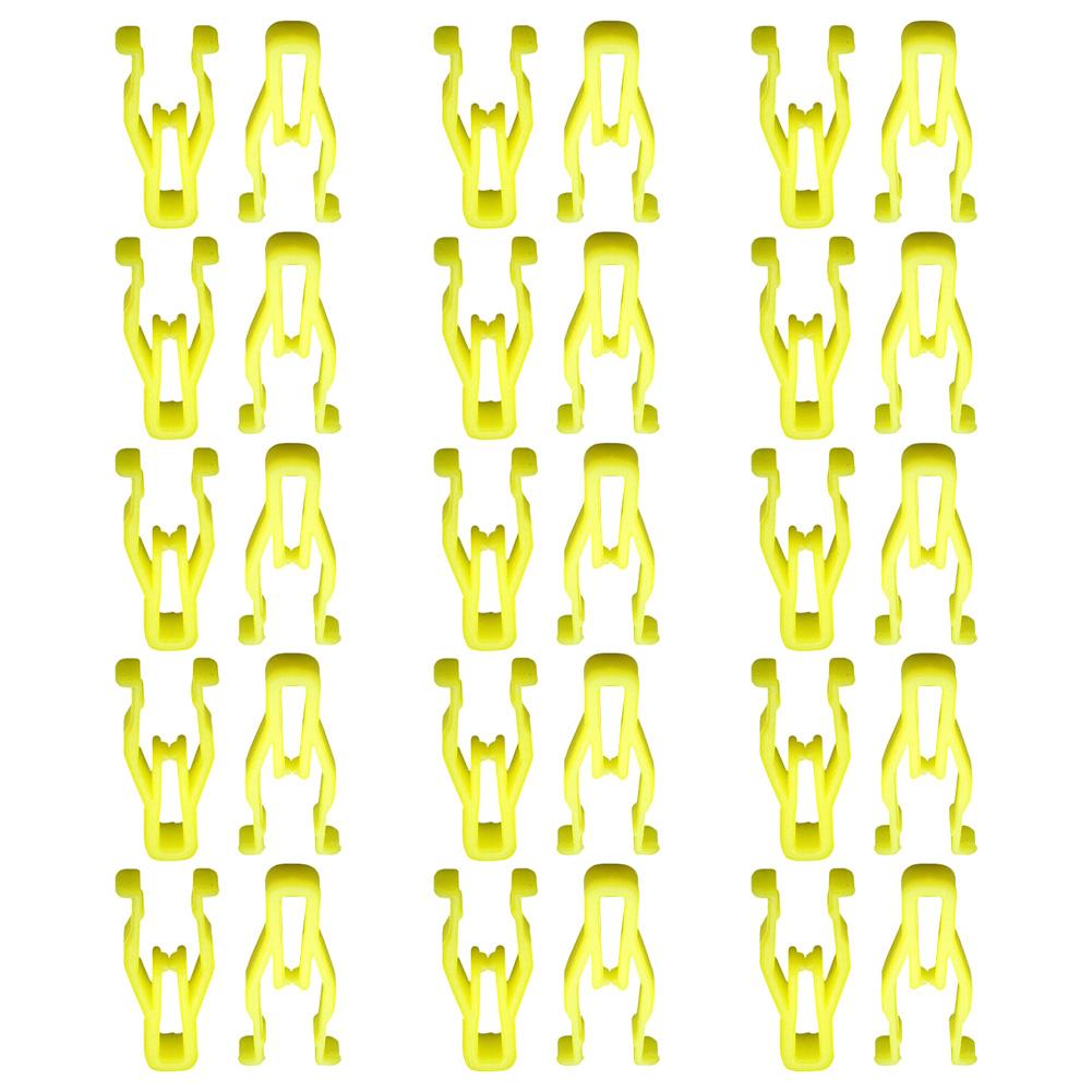 

30pcs Plastic Nylon Switch Bezel Clip For Toyota For 4Runner For Lexus 90467-10203 Panel Clip Plastic Nylon Switch Bezel Clip