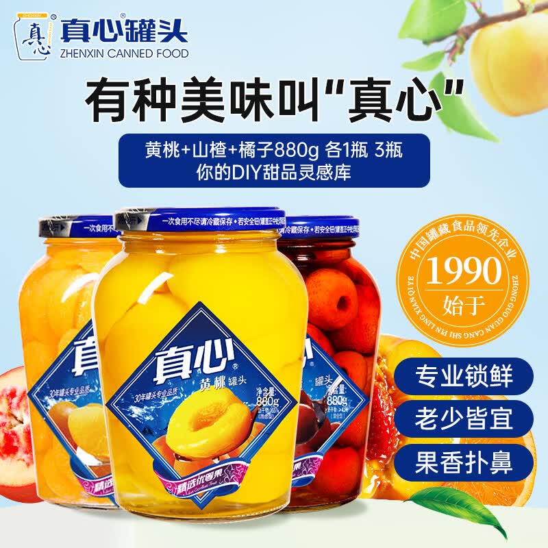 Zhenxin Assorted Fruit Can Gift Set