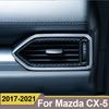 Pentru Mazda CX-5 CX5 CX 5 2017 2018 Planșa de bord al mașinii Capac de acoperire a aerului de aerisire Ramă de ieșire Cadrul de garnitură Surround
