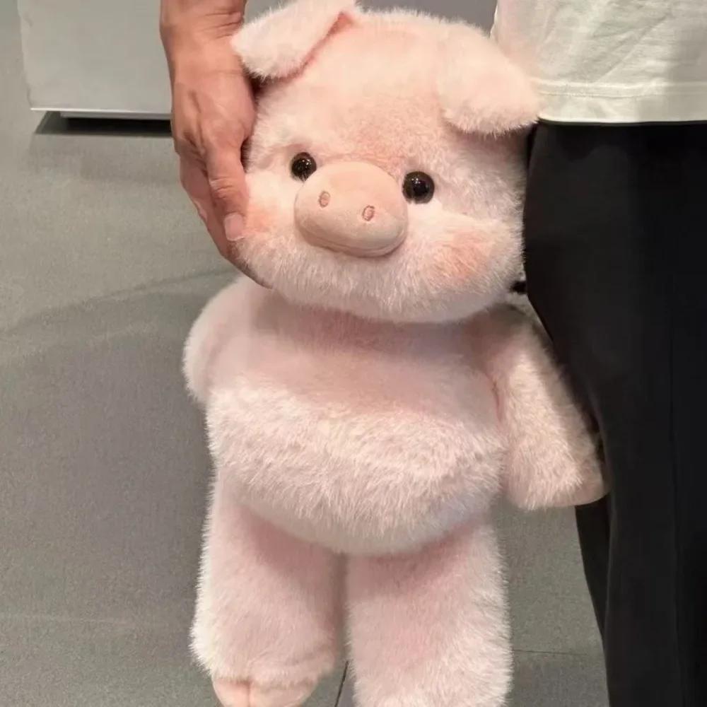 45cm Kreatives Geschenk Weiches Schwein Stofftier Plüschkissen Emotionale Unterstützung Niedliches Plüschtier 17,7 Zoll Stofftiere Plüsch 45c m