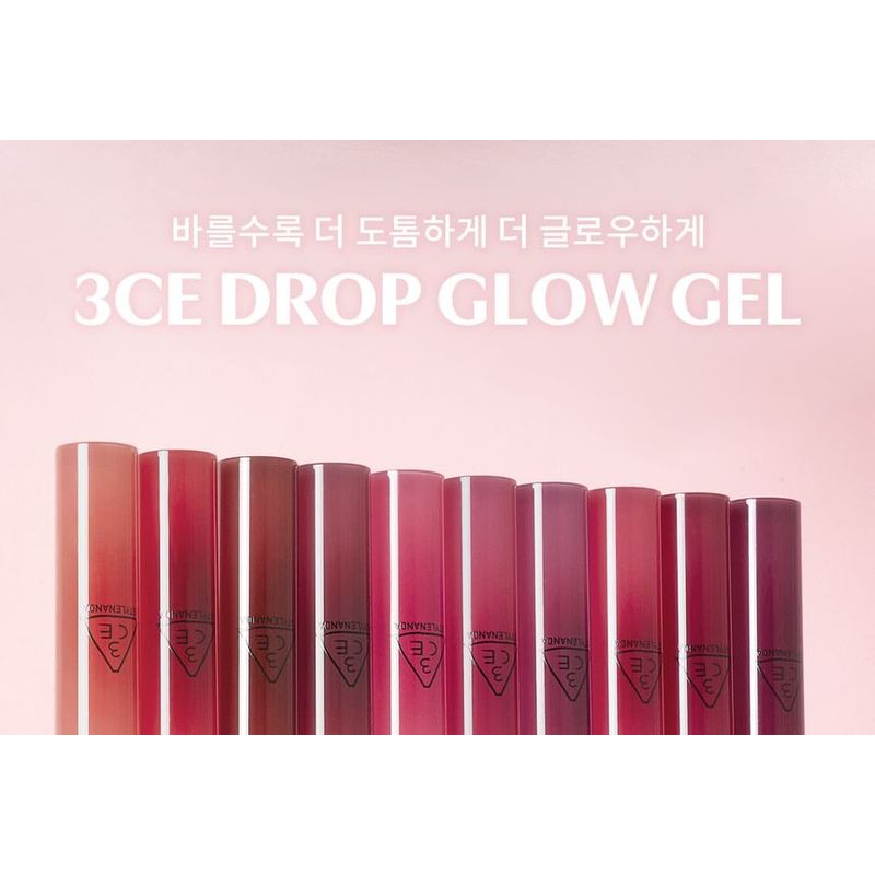 3ce Drop Glow Gel - 10 Colors