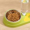 1 PCS Cat Bowl Pet Feeder Dog Cat Food Bowl And Water Dispenser Double Bowl Large Capacity Feeder Dish