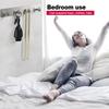 Silver Coat Hanger Self Adhesive Towel Hanging Hook Durable Key Holder  Home Dorm