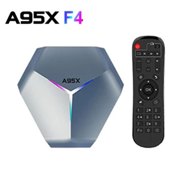 

A95X F4 Android 11.0 Set-Top Box, S905X4 Network Player, Dual-Band WiFi, 4GB RAM, 128GB Storage 4GB RAM/32GB Storage