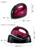Panasonic Cordless Steam W Head Iron Pink NI-WL404-P