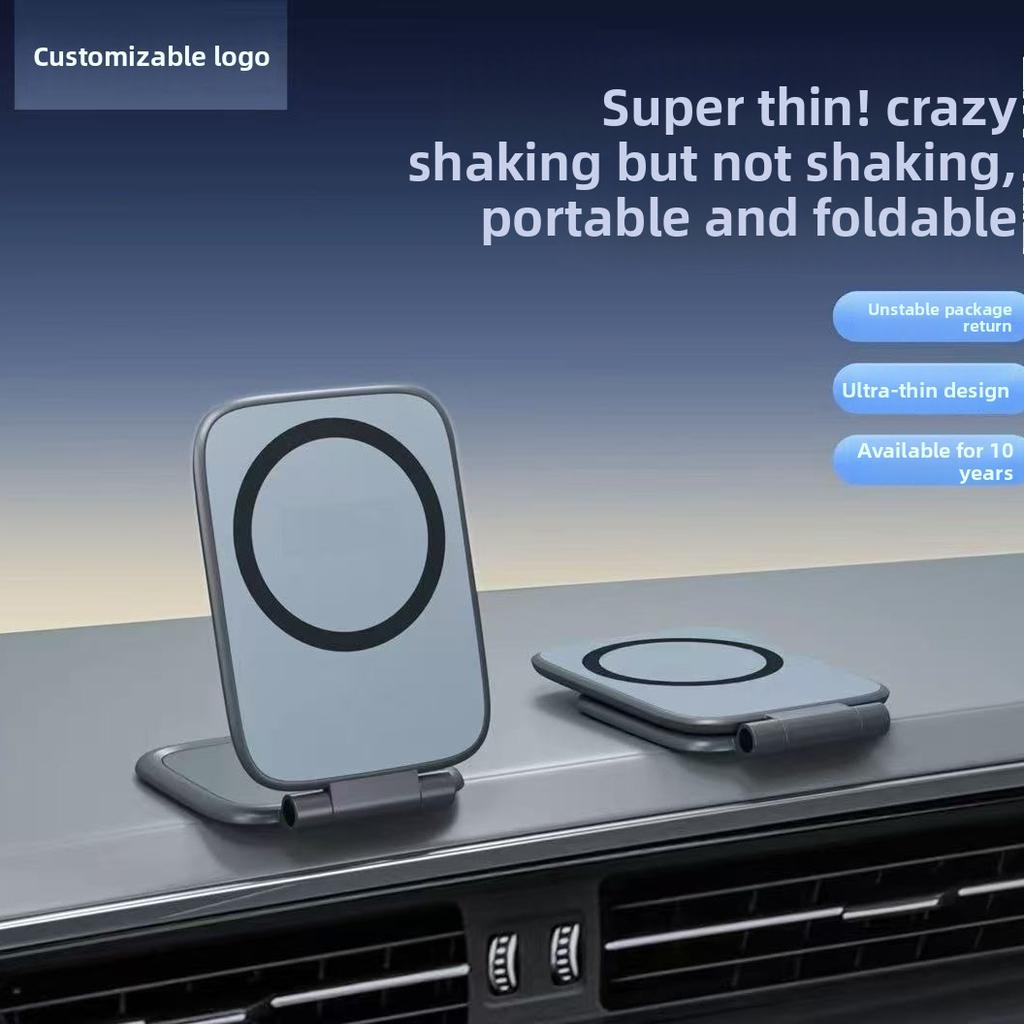 Supporto Magnetico per Telefono da Auto Supporto Magnetico Biadesivo per Auto Supporto per Telefono Regolabile Ultra-sottile Accessorio Universale per Auto