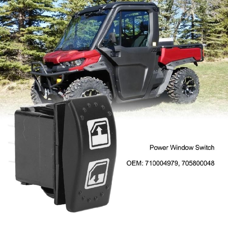 Waterproof Heavy Duty Power Window Control Regulator Switch 710004979 705800048 for Defender HD8 HD10 Long Lasting Use
