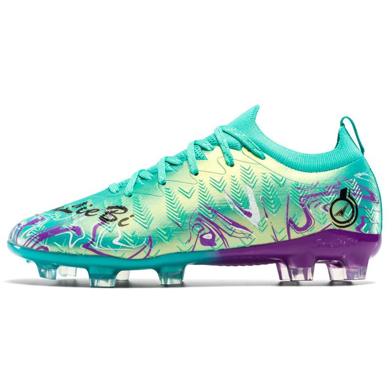 Football Shoes Men And Women Low-Top Students Broken Nails Tf Adult Grass Spikes Competition Football Shoes