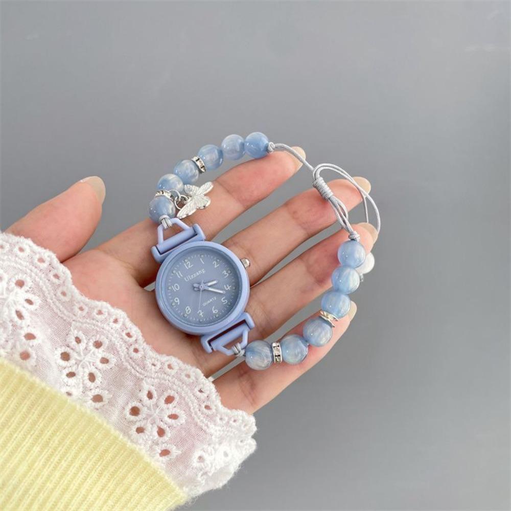 Butterfly Luminous Watch Adjustable Quartz Watch Cute Wristwatch  Girls