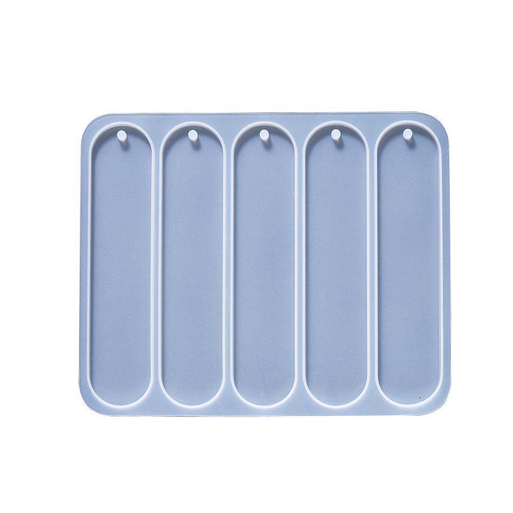Bookmark Silicone Mold Rectangle Epoxy Resin Casting Mould for DIY Crystal Epoxy Resin Book Decoration Crafts Accessories