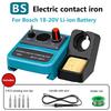 Cordless Soldering Iron Kit for Makita/Dewalt/Milwaukee 18v LXT Battery,91W LED Digital Solder Iron Soldering Gun with 1pcs Tips