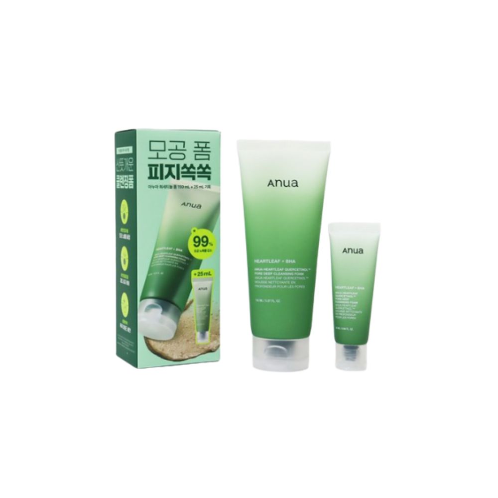 

Anua Quercetinol Pore Deep Cleansing Foam Oil Control & Pore Care Cleanser 175g