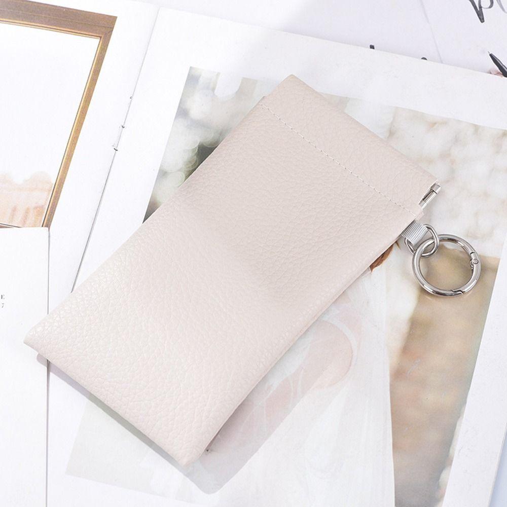 Dustproof Glasses Protective Case PU Leather Sunglasses Case Eyeglass Storage Bag  Travel Use