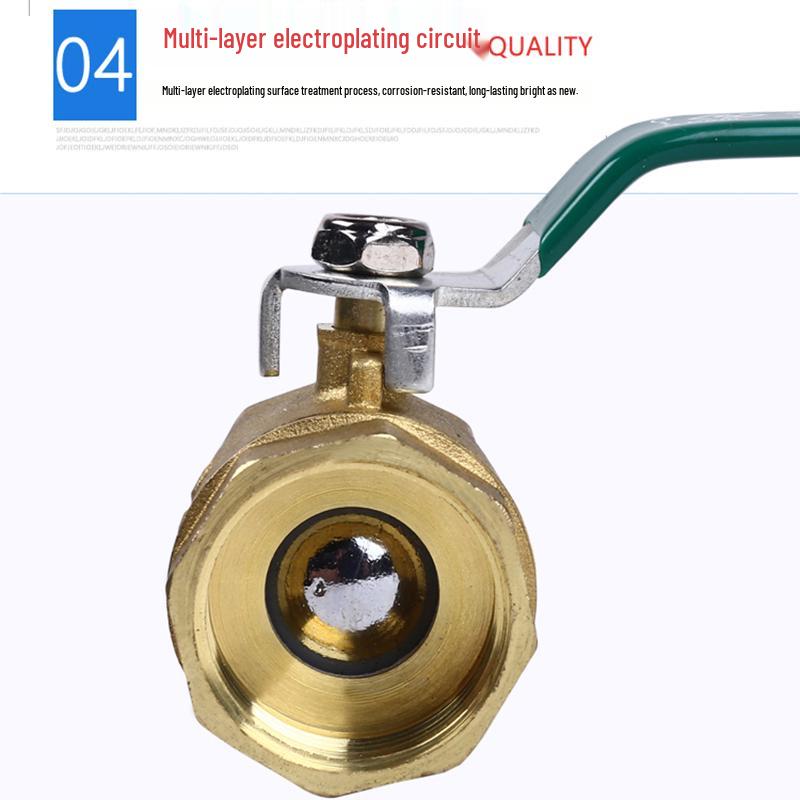 Copper Ball Valve DN15, DN20, DN25, DN32 Radiator Tap Switch