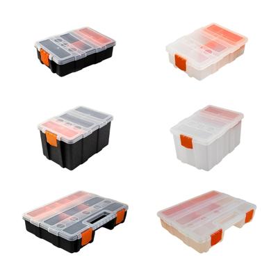 Kleinteile-Organizer Hardware-Aufbewahrungsbox mit Deckel Hardware-Organizer-Box Schrauben Sortierbox für Schrauben und Muttern