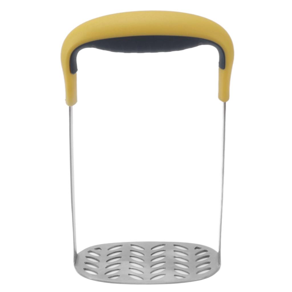 Food Masher Stainless Steel Manual Multifunctional Potato Masher for Fruit Vegetable Baby Food