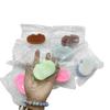 Cartoon Cute Cat Cheese Bread Pressure Relief Soft Squeeze Fingertip Toy Sticky TPR Children Relieving Decompression Rebound Toy