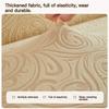 New Elastic Skirted Chair Cover Dustproof Thickened Living Room Chair Cover Removable Jacquard Chair Protective Case Universal