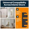 10pcs Adjustable Door Hinge Shims 4 Inch Plastic Joint Adjusters Door Repair Kit  Cabinet Doors