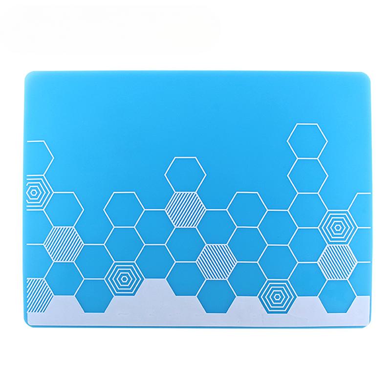 

Силиконовый коврик для столовых приборов, изолированный, водонепроницаемый, складной, устойчивый к высоким температурам и гладильному столу, коврик для сковороды, квадратный детский коврик для столовых приборов с героями мультфильмов check светло-синий