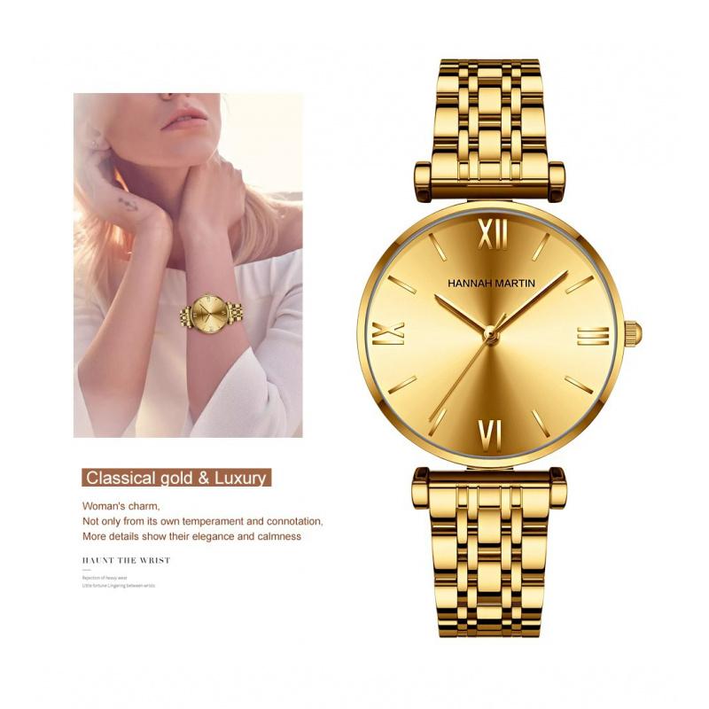 Japanisches Miyota Uhrwerk Solides Edelstahlarmband Uhr Silber Roségold Sternenhimmel Damenuhr