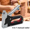 Sešívačka na nehty Heavy Duty Práce šetřící nástroj na opravu 4 v 1 pro vlastní výrobu nábytku Brad Nailer pro tesařské práce