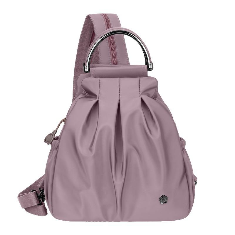 Zaino Multifunzionale Casual da Donna Portatile Versatile Monospalla a Tracolla Borsa da Viaggio