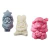 Santa Claus Love Star Decor Candle Silicone Mold Resin Epoxy Christmas Crafts DIY Ornament Jewelry Candle Making Tool