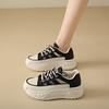 New fashionable hollow white shoes thick-soled non-slip versatile casual sports shoes