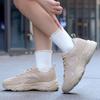 Autumn New Large Size Retro Heightened Platform Youth Running Mesh Sneakers Casual Dad Shoes